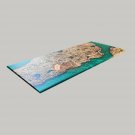 Green Resin Wooden Epoxy Dining Custom Table Top Handmade Design Furniture Decor