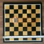 12" Marble Black Chess Table Top Mosaic Inlay Art Handmade Gifts Decoration Arts