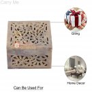 4"x4" Soapstone Jewelry Storage Box Filigree Floral Design Collectible Gift Her 4"x4" Soapstone Jewelry Storage Box Filigree Floral Design Collectible Gift Her