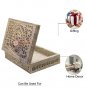 6"x4"x2" Soapstone Handmade Jewelry Storage Box Intricate Art Decorative Gifts
