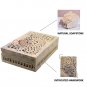 6"x4"x2" Soapstone Handmade Jewelry Storage Box Intricate Art Decorative Gifts