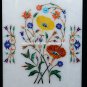 9"x6" Marble Serving Tray Multi Inlay Stone Floral Art Kitchen Home Decor H5424