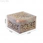 4"x4" Natural Soapstone Jewelry Organizer Box Filigree Inlaid Handmade Gift Art