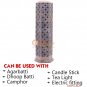 10" Natural Soapstone Candle Cum Incense Holder Filigree Lattice Art Home Decor