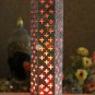 10" Natural Soapstone Candle Cum Incense Holder Filigree Lattice Art Home Decor