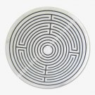 15" White Marble Round Coffee Cafe Table Top Handmade Design Hallway Decor E1061 15" White Marble Round Coffee Cafe Table Top Handmade Design Hallway Decor E1061