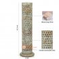 10.5" Soapstone Incense & Candle Holder Lattice Intricate Art Temple Decor Gifts