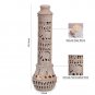 10.5" Soapstone Incense & Candle Storage Elephant Filigree Design Temple Decor