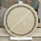 24" White Round Marble End Table Top Mosaic Handmade Inlay Furniture Decor H5029 24" White Round Marble End Table Top Mosaic Handmade Inlay Furniture Decor H5029
