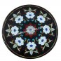 15" Marble Console End Table Top Marquetry Inlaid Kitchen Interior Decor H4365