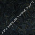 24" Antique Marble Top Coffee Table Value Blue Tiger Eye Random Inlay Decor E250