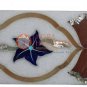 12"x4" Marble Wall Flooring Tile Carnelian Italian Collectible Art Columbus Gift