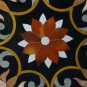 24" Marble Round Coffee Table Top Marquetry Inlay Outdoor Center Decorative