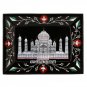9''x6'' Marble Serving Tray Taj Mahal Replica Marquetry Inlay Decor Gifts H3649