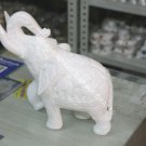 10" Hand Carved Design Buy Marble White Elephant Statue for Giving Gift H5720A 10" Hand Carved Design Buy Marble White Elephant Statue for Giving Gift H5720A