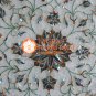 13" Marble Coffee Center Table Top Pauashell Inlay Precious Floral Decor H019
