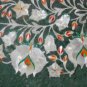 18" Green Marble Coffee Table Top Mother of Pearl Inlay With Wooden Stand Decor