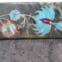 7"x5" Green Photo Frame Turquoise Gemstone Marquetry Floral Art Christmas Gift