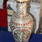 14" Online Marble Flower Vase India Hand Painted Multi Design Gift Decor H5733