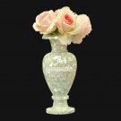 12'' Decor Marble Flower Vase Seashell Abalone Stone Inlay Handmade Gifts H3755 12'' Decor Marble Flower Vase Seashell Abalone Stone Inlay Handmade Gifts H3755
