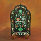10"x6'' Black Marble Belgium Tray Inlay Art Pietradura Kitchen Home Decor H3704 10"x6'' Black Marble Belgium Tray Inlay Art Pietradura Kitchen Home Decor H3704