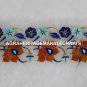 16"x11" Marble Serving Tray Carnelian Lapis Turquoise Inlay Art Home Decor H1407