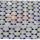 6"x4"x2" Marble Inlaid Jewelry Vintage Box Lapis Mop Mosaic Art Halloween Gift 6"x4"x2" Marble Inlaid Jewelry Vintage Box Lapis Mop Mosaic Art Halloween Gift