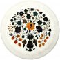 10" Sale Online Desk Plate Carnelian Semi Precious Marquetry Art Columbus Gifts