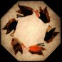 6"x6" Marble Wall Decor Tile Multi Stone Butterfly Inlay Design Living Room Deco