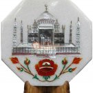 5"x5" Marble White Living Room Decor Wall Tile Taj Mahal Inlay Gemstone Art Deco 5"x5" Marble White Living Room Decor Wall Tile Taj Mahal Inlay Gemstone Art Deco