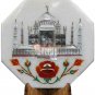 5"x5" Marble White Living Room Decor Wall Tile Taj Mahal Inlay Gemstone Art Deco