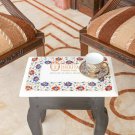 Marble Nesting Table Top Antique Carnelian Pietradura Art Housewarming Gift Deco