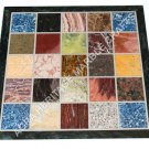 24" Marble Console Coffee Table Top Multi Inlay Design Occasional Decor E917A 24" Marble Console Coffee Table Top Multi Inlay Design Occasional Decor E917A