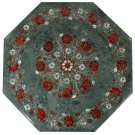 30" Marble Table Top Carenelian Home Decor Marquetry Furniture Halloween Arts
