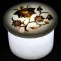 2"x2" Marble Ring Storage Box Pauashell Inlaid Pietradura Floral Veterans Gift