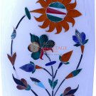 4" Marble Pen Organizer Carnelian Sun Flower Semi Precious Art Thanksgiving Gift 4" Marble Pen Organizer Carnelian Sun Flower Semi Precious Art Thanksgiving Gift
