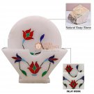 White Marble Teapot Coaster Set Carnelian Marquetry Floral Design Table Decor White Marble Teapot Coaster Set Carnelian Marquetry Floral Design Table Decor