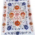 9"x12" White Marble Rectangle Tray Lapis Hakik Inlay Kitchen Gifts Home Decor 9"x12" White Marble Rectangle Tray Lapis Hakik Inlay Kitchen Gifts Home Decor
