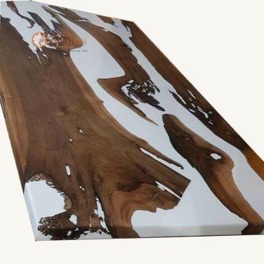 Epoxy Resin Dining Table,Walnut Epoxy Table,Epoxy Coffee Table,Live Edge Design