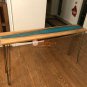 Blue Resin River Handmade Wooden Walnut Dining Table Top Custom Corridor Decor