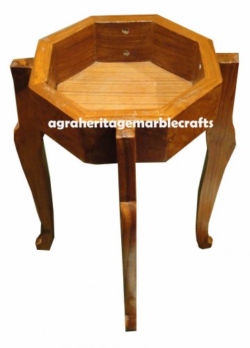 Table Top base With Wooden Base Art