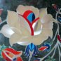 24" Green Marble Table Top Inlaid Hakik Marquetry Inlaid Work Living Room Decor