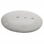 4"x3" Marble White Soap Dish Holder Multi Inlay Work Decor