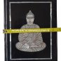 8.5"x11" Black Marble Plate Buddha Mother of Pearl Inlay Home Decor Gift H1275