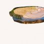 Green Resin Wooden Coffee Corridor Table Top Handmade Luxury Furniture Home Deco