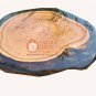 Green Resin Wooden Coffee Corridor Table Top Handmade Luxury Furniture Home Deco