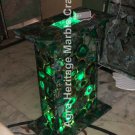18"x12"x15" Marble Agate Stand Base Design Unique Home Decorative E573