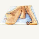 Epoxy Walnut Resin Dining Center Table Top Wooden Live Edge Design Handmade Arts