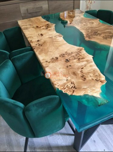 Maple Bar top epoxy top We make custom wood epoxy table top, luxury resin table