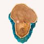 Blue Epoxy Table dining table, center table top Live Edge Acacia wood Furniture